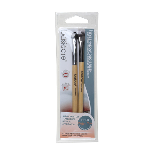 Basicare Eyeshadow Brush Duo Set