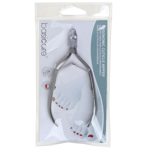 Basicare Ergonomic Stainless Steel Cuticle Nipper