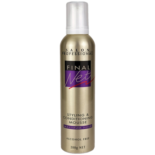 Final Net Styling And Hair Conditioning Mousse 200g