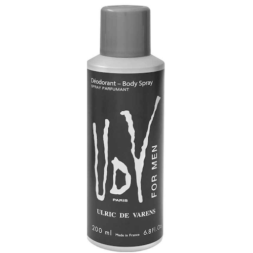 Ulric De Varens UDV Deodorant Body Spray for Men 200ml