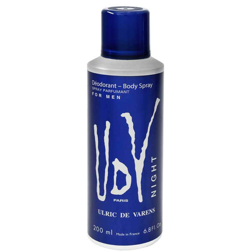 Ulric De Varens UDV Deodorant Body Spray Night 200ml