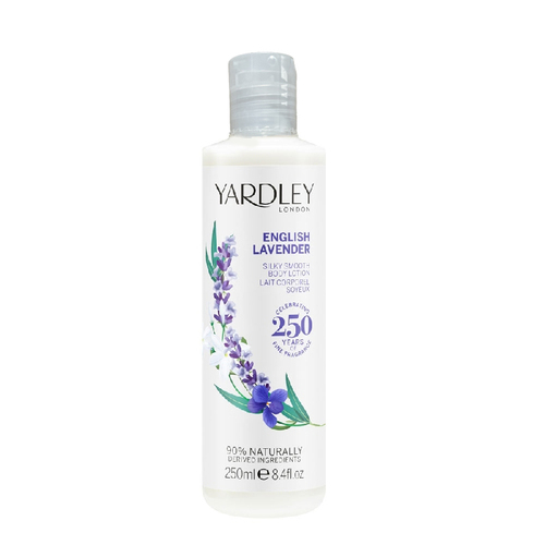 Yardley English Lavender Silky Smooth Body Lotion 250ml