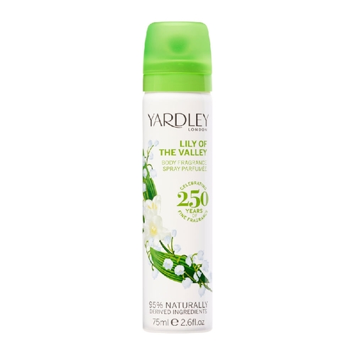 Yardley Lily Of The Valley Deodorising Body Spray Women 75ml