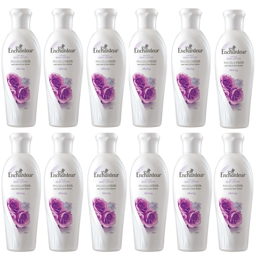 Enchanteur Alluring Perfumed Body Lotion 100ml x 12 Value Pack