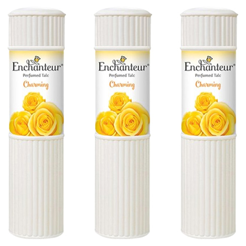 Enchanteur 3 x Charming Perfumed Talc 200g