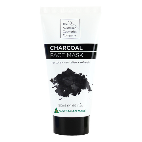 The Australian Cosmetic Company Face Mask Charcoal 50ml Beauty Facial Care