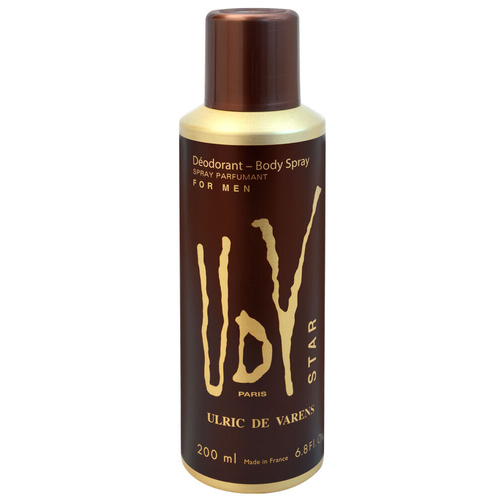 Ulric De Varens UDV Deoderant Spray 200ml STAR Ulric De Varens