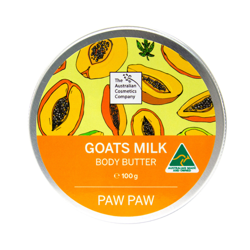 The Australian Cosmetics Company Body Butter Paw Paw 100g