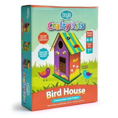 Crafty Kits Bird House Construction Project