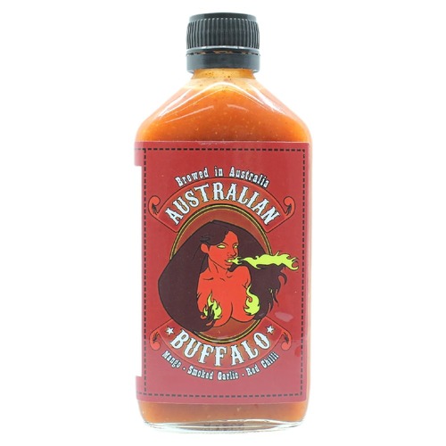 Australian Buffalo Sauce Mango Garlic Chilli Spicy Hot BBQ Sauce Red Label