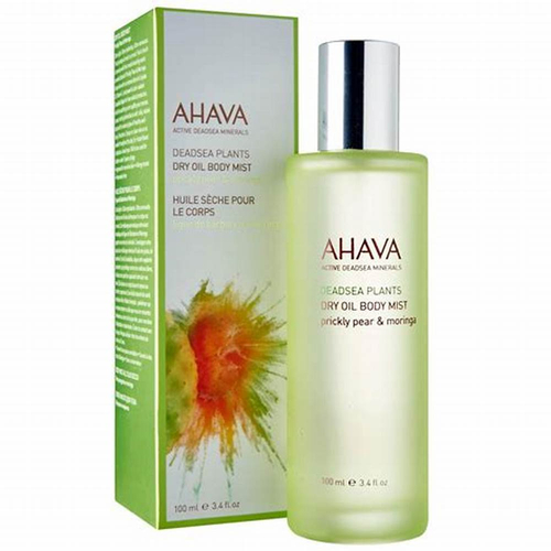 Ahava Dry Oil Mist Aqua Prickly Pear And Moringa 100ml Luxurious Hydration