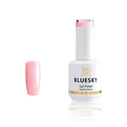 Bluesky 80546 Grapefruit Sparkle Gel Nail Polish 15ml Shine Bright