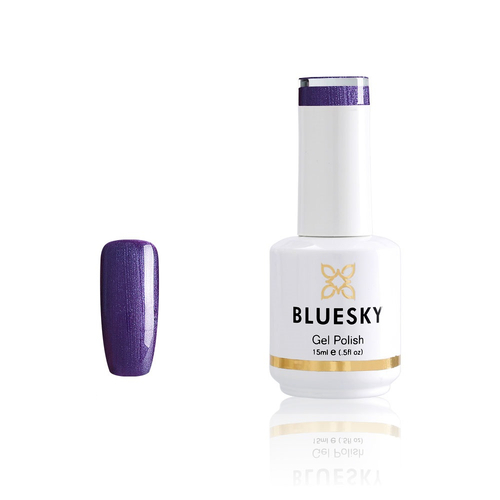 Violette Sparkle Gel Nail Polish 15ml Bluesky 80543