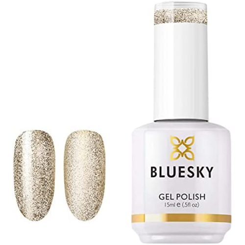 Bluesky Gold Rush Gel Nail Polish 15ml Shine And Sparkle