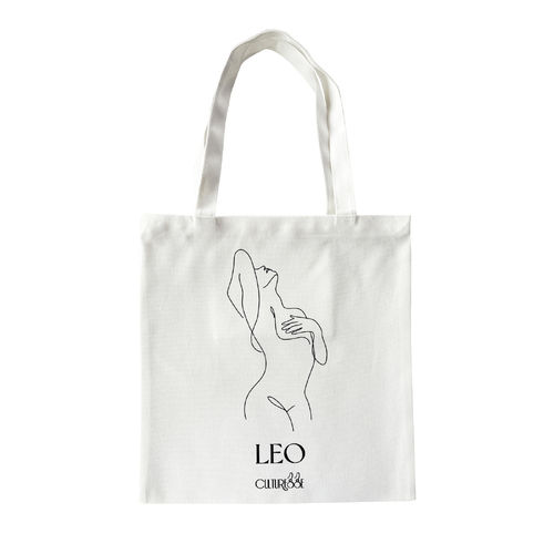 Culturesse She Is Leo Eco Zodiac Muse Tote Bag