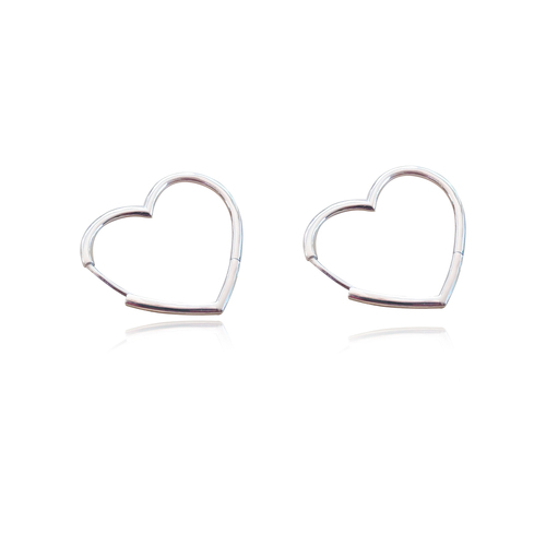 Culturesse Aimee Open Heart Earrings