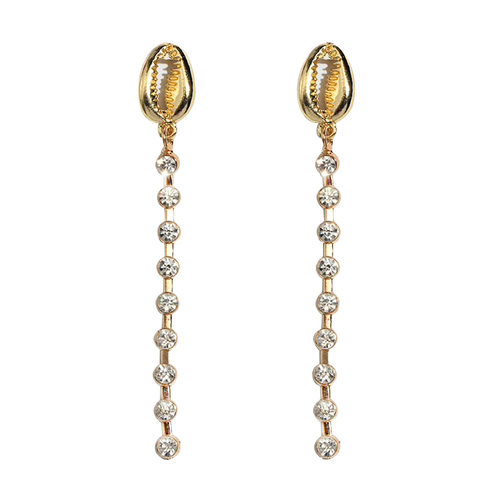 Culturesse DeDe Shell Glamour Earrings