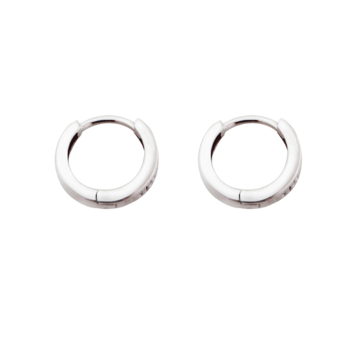 Culturesse Tilly Dainty Silver Sleeper Earrings