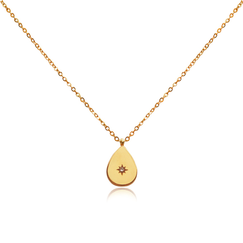 Culturesse Freja Starburst Pendant Necklace