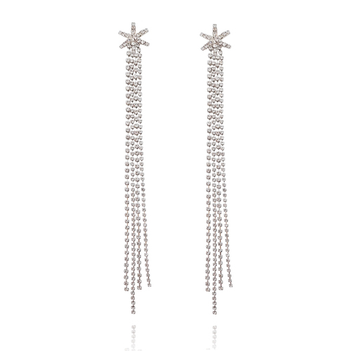 Culturesse Miranda Crystal Diamante Earrings