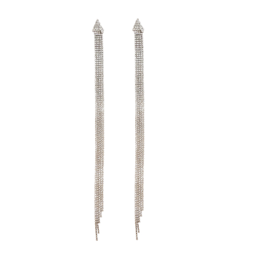 Culturesse Opal Catwalk Long Drop Earrings