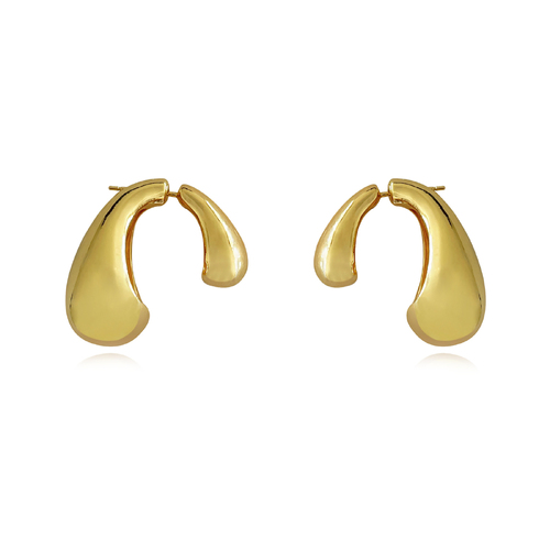 Culturesse Maddox Waterdrop Earrings (Gold)