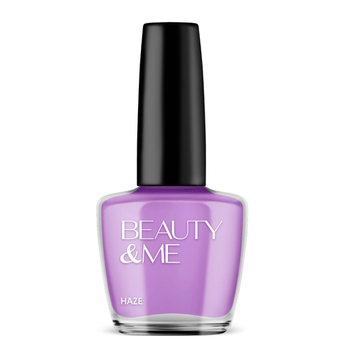 Beauty & Me 'Haze' Light Purple Nail Polish 12ml