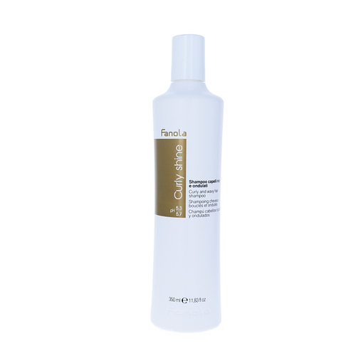 Fanola Curly Shine Shampoo 350ml Soft Shiny Curls With Long Lasting Results