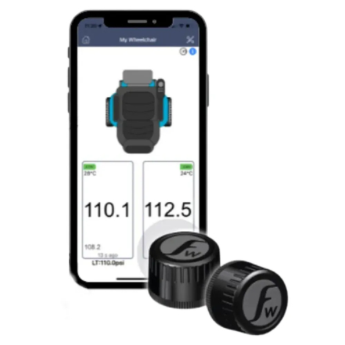 Fobo Wheely Smart Bluetooth 5 Tyre Pressure Monitoring System for Wheelchairs