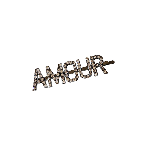 Culturesse Amour Rhinestone Hair Clip