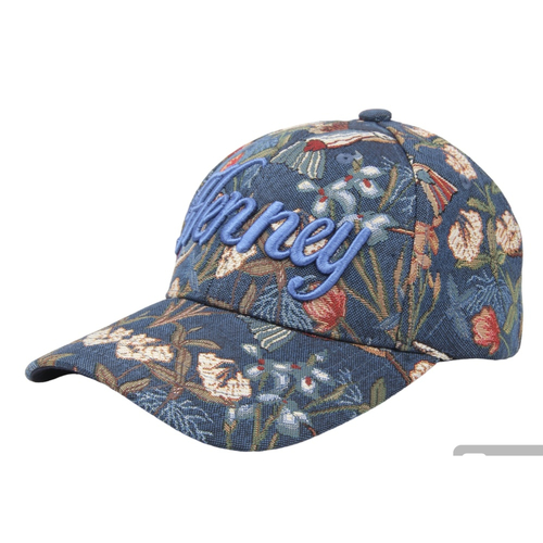 Henney Bear Blue Hummingbird Cap 