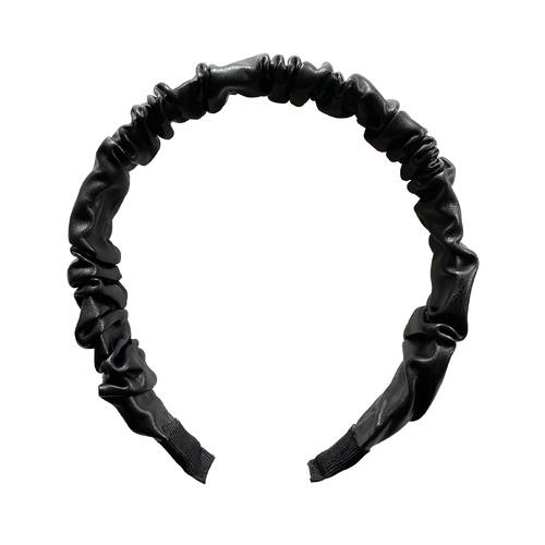 Culturesse Tallulah Scrunched Headband (Black)