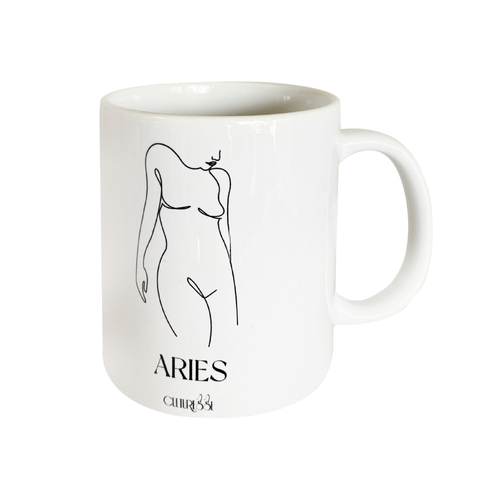 Culturesse She Is Aries Zodiac Muse Mug