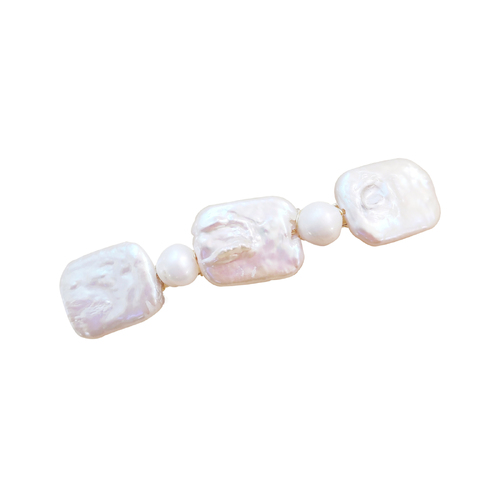 Culturesse Arnette Artisan Baroque Pearl Barrette