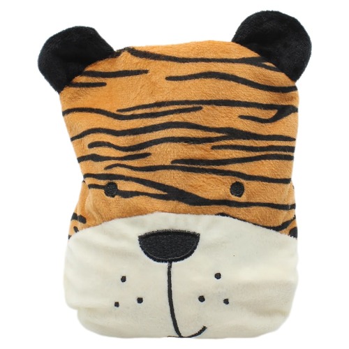 Tiger Shaped Microwaveable Heat Pack Soothing Warmth and Cuddly Comfort