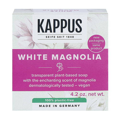 Kappus White Magnolia Vegan Soap 125g