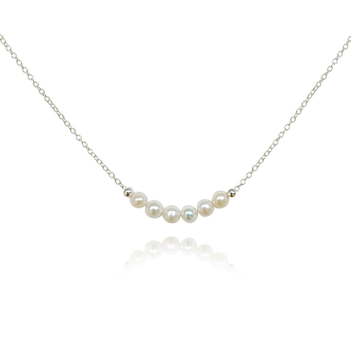 Culturesse Coralie Freshwater Pearl Pendant Necklace