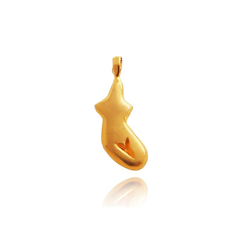 Culturesse Muriel 24K Gold Body Art Pendant 