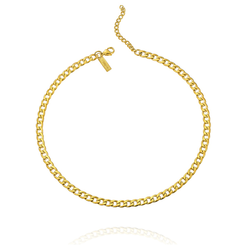 Culturesse Modern Muse Gold Chain Choker