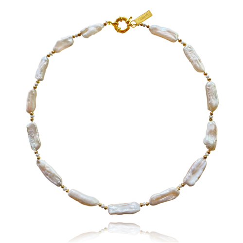 Culturesse Isis Baroque Pearl Necklace