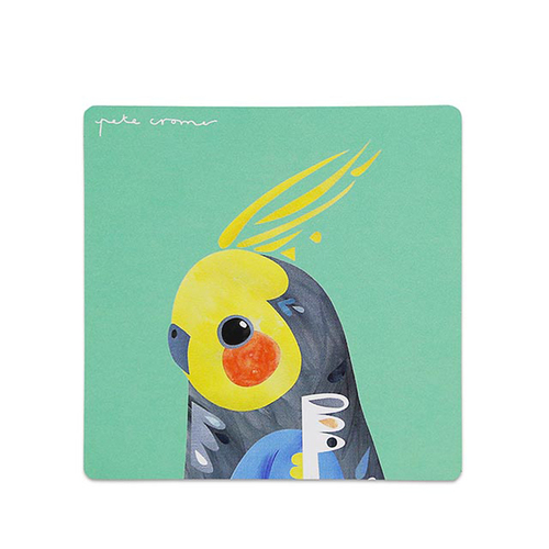 Pete Cromer Fridge Magnet  Cockatiel