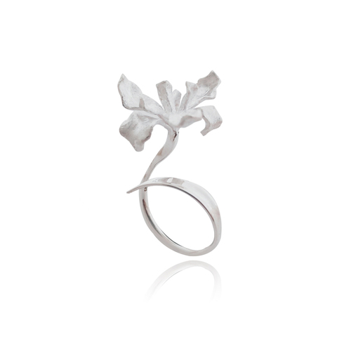 Culturesse Bloom Artisan Silver Open Ring