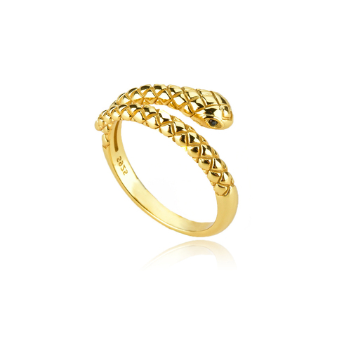 Culturesse Tatum Gold Vermeil Open Ring