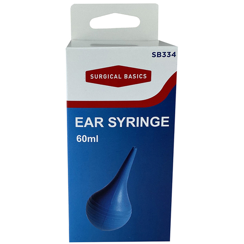 Surgical Basics 60ml Rubber Ear Syringe