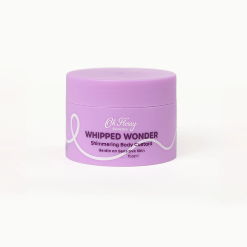 Oh Flossy Skincare Whipped Wonder Shimmering Body Custard 100ml