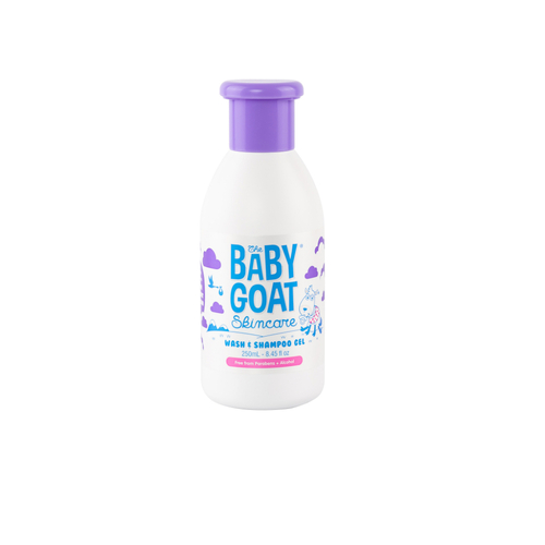 Baby Goat Skincare Wash And Shampoo 250ml Soft Skin For Your Little One