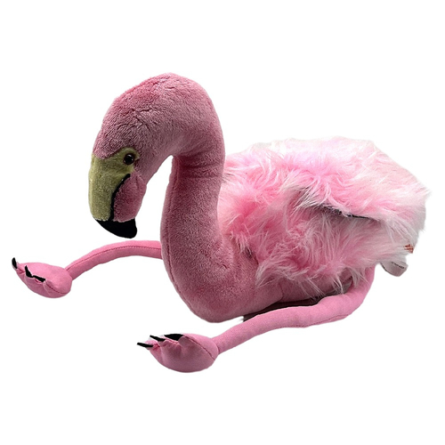 Wild Republic Cuddlekins Flamingo Bird Plush Toy Stuffed Animal 30cm