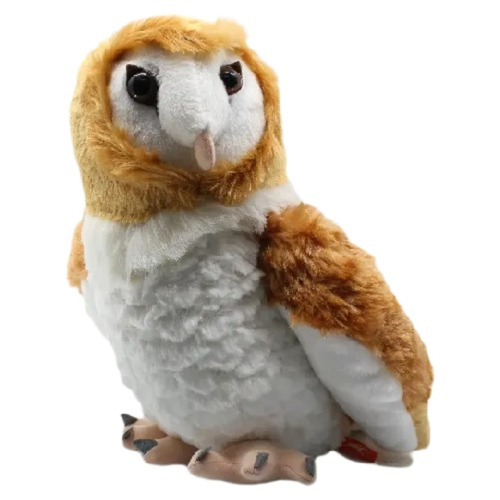 Wild Republic Cuddlekins Barn Owl Plush Toy Stuffed Animal 30cm