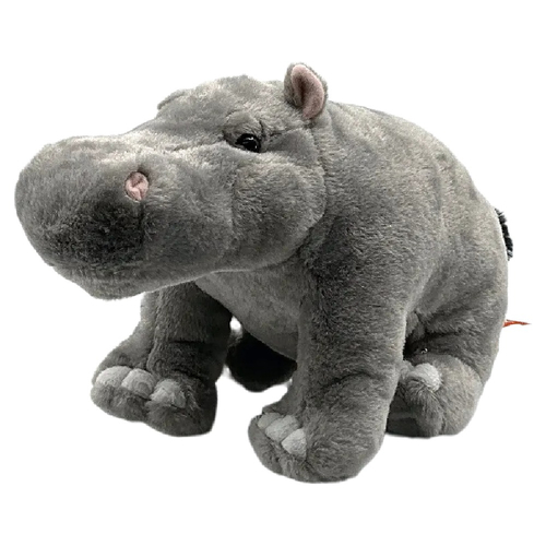 Wild Republic Hippo Plush Toy Stuffed Animal 30cm